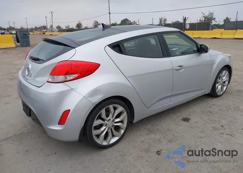 2012 Hyundai Veloster Base W/Black from USA, damaged, VIN KMHTC6AD4CU079447